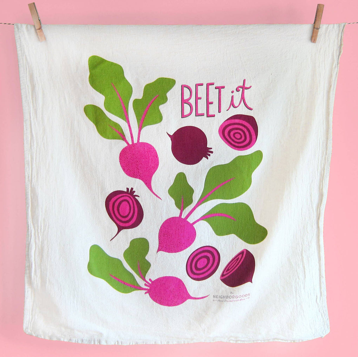 PICKLED PLEASE (Pickle, Beet) - Tea Towel Set of 2