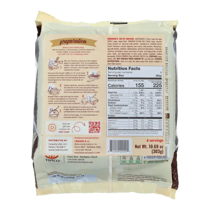 Tipico Tiramisù Kit, 10.69 oz.