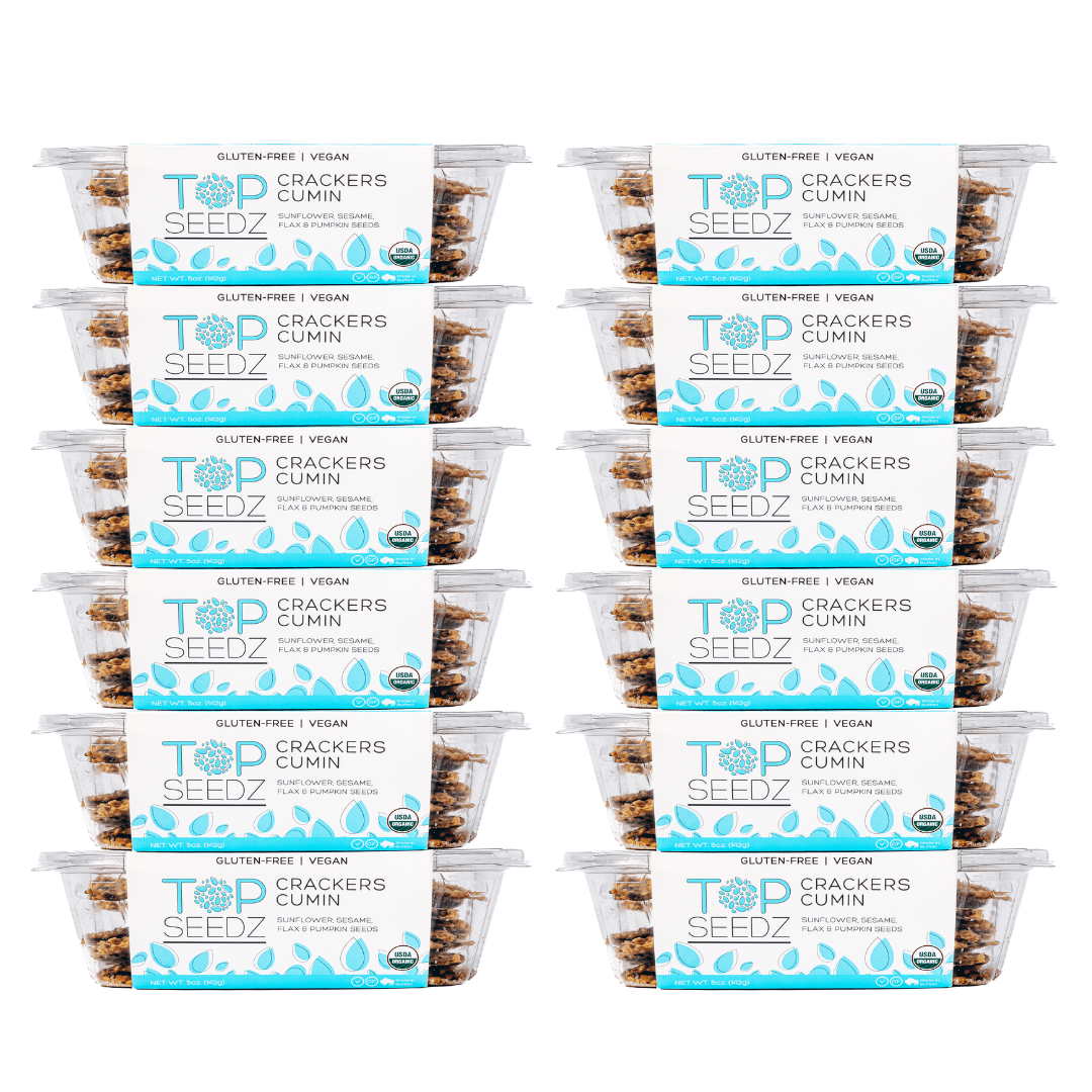 Cumin Crackers - 5oz - 12 Per Case