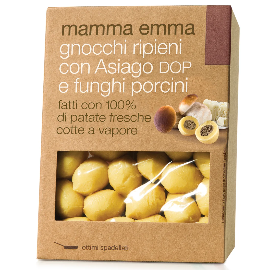 Mamma Emma Potato Gnocchi Asiago & Porcini 14.1oz (400gr)