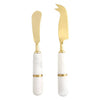 Marble Cheese Knives - Set of 2: Material