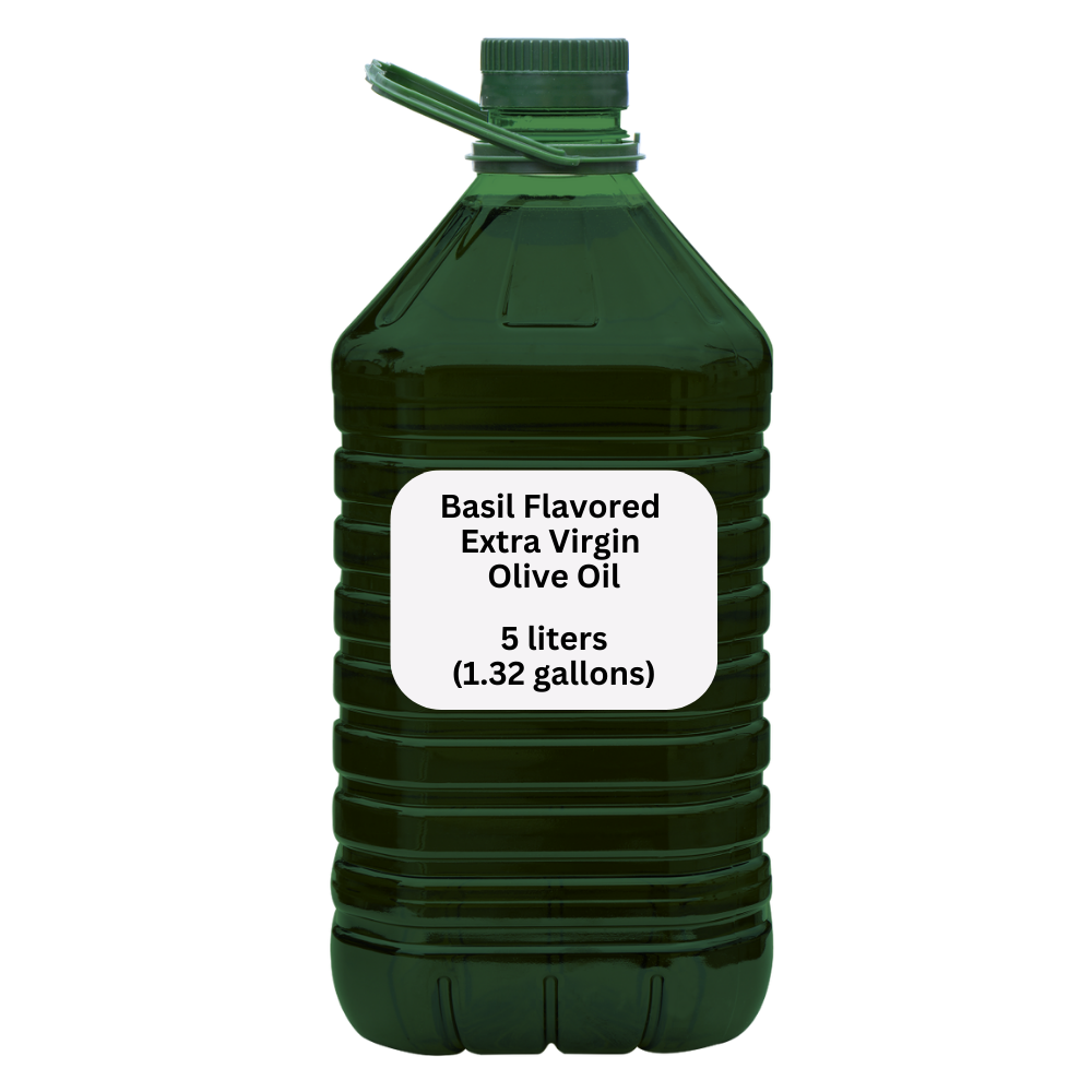 Mantova Basil Flavored EVOO, 10L (2 x 5L)