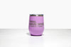 Real Housewives of YOUR CUSTOM CITY Polar Camel Wine Tumbler: Teal