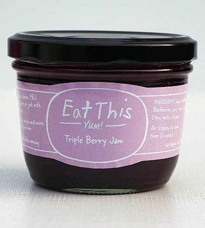 Triple Berry Jam: 7 oz