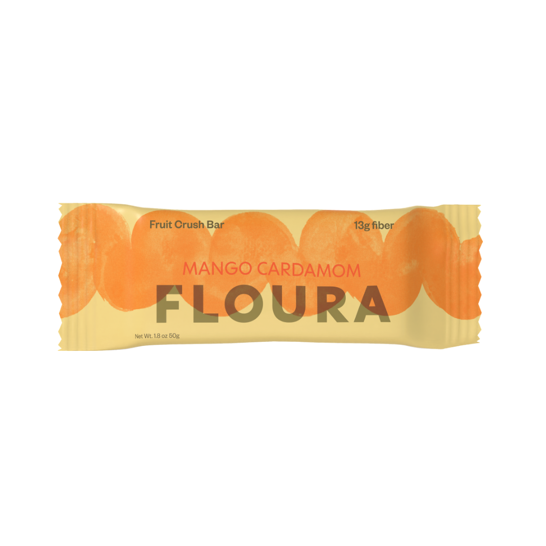 Mango Cardamom Floura FiberCrush Bar [10 Pack]