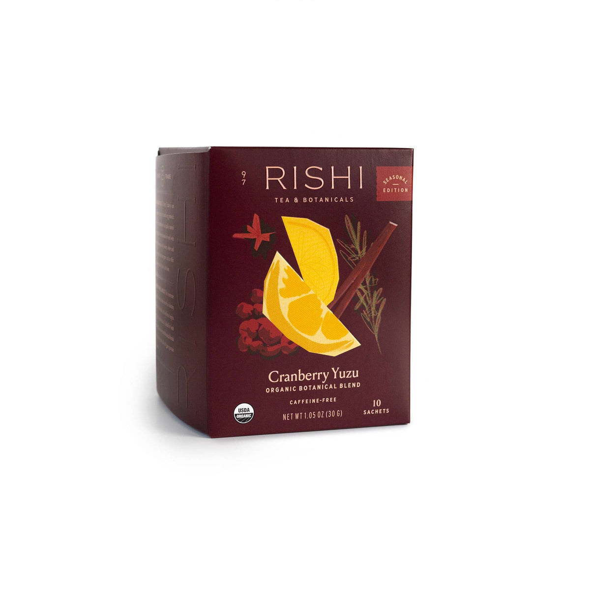 Cranberry Yuzu Seasonal Herbal Tea Sachets