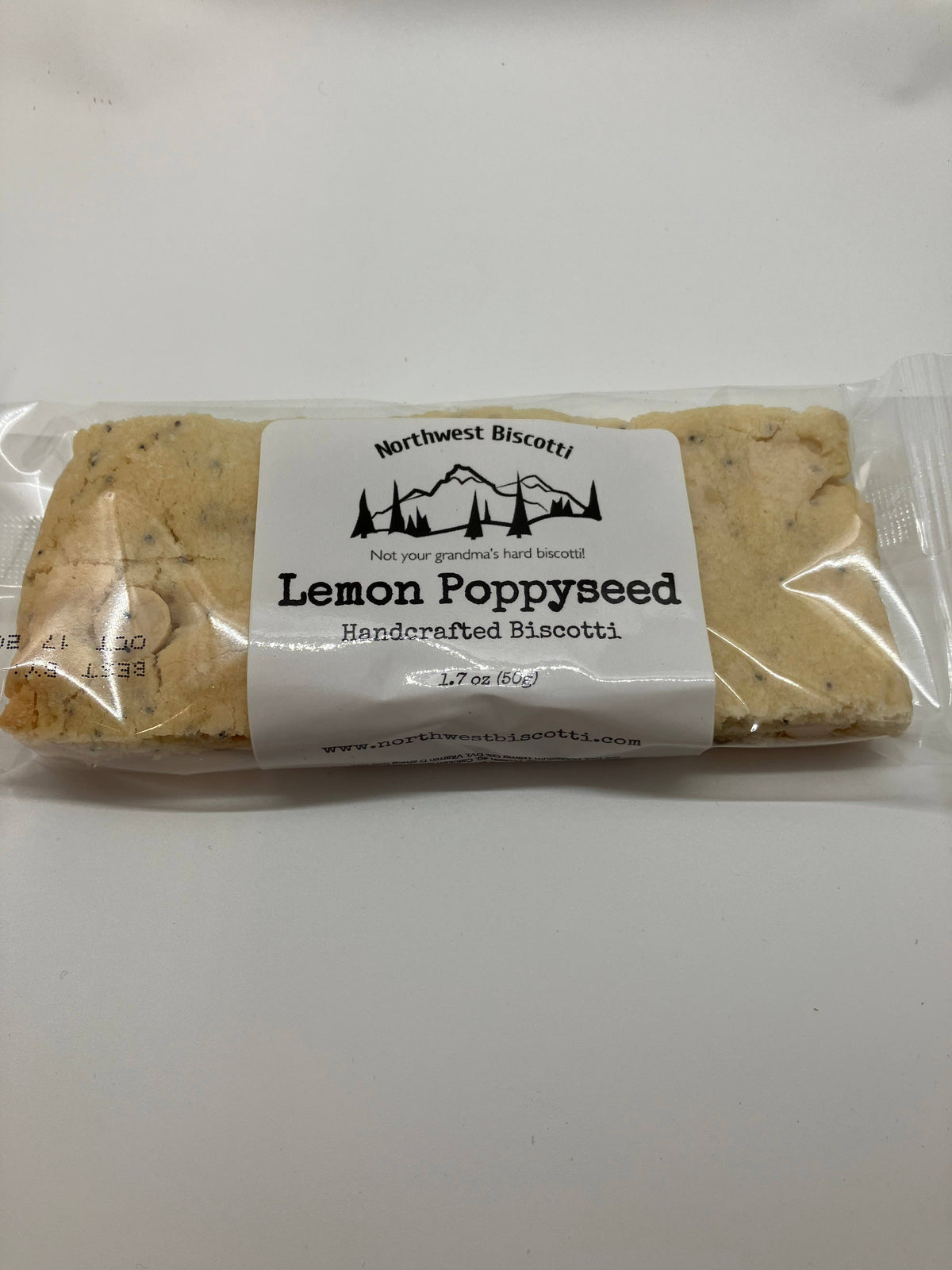 Lemon Poppyseed Biscotti: NO RETAIL DISPLAY BOX