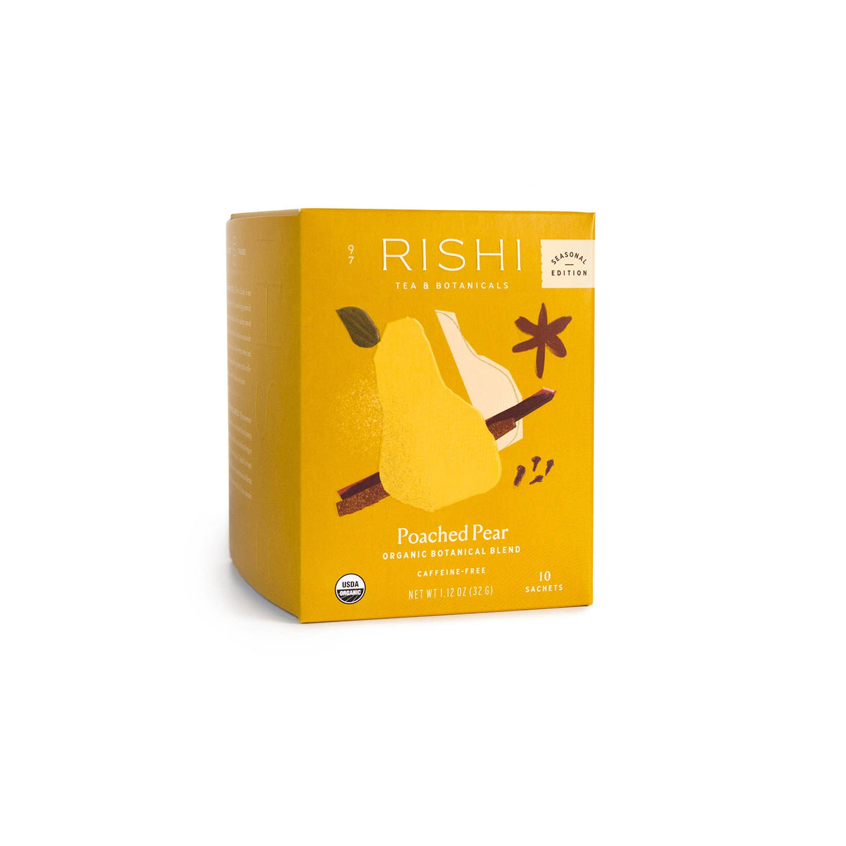 Poached Pear Seasonal Herbal Tea Sachets