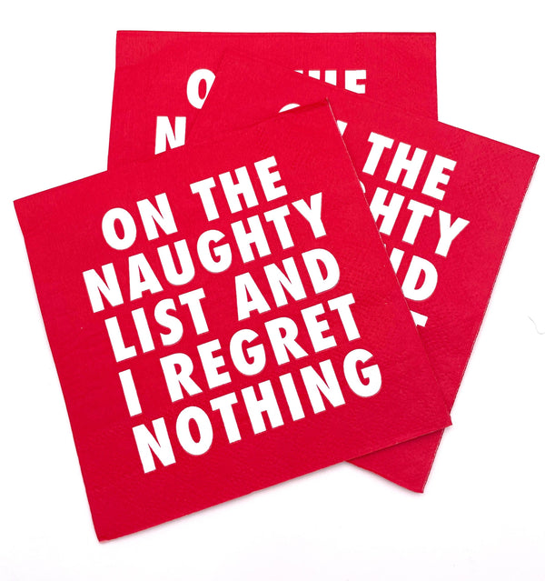 Christmas Cocktail Funny Napkins