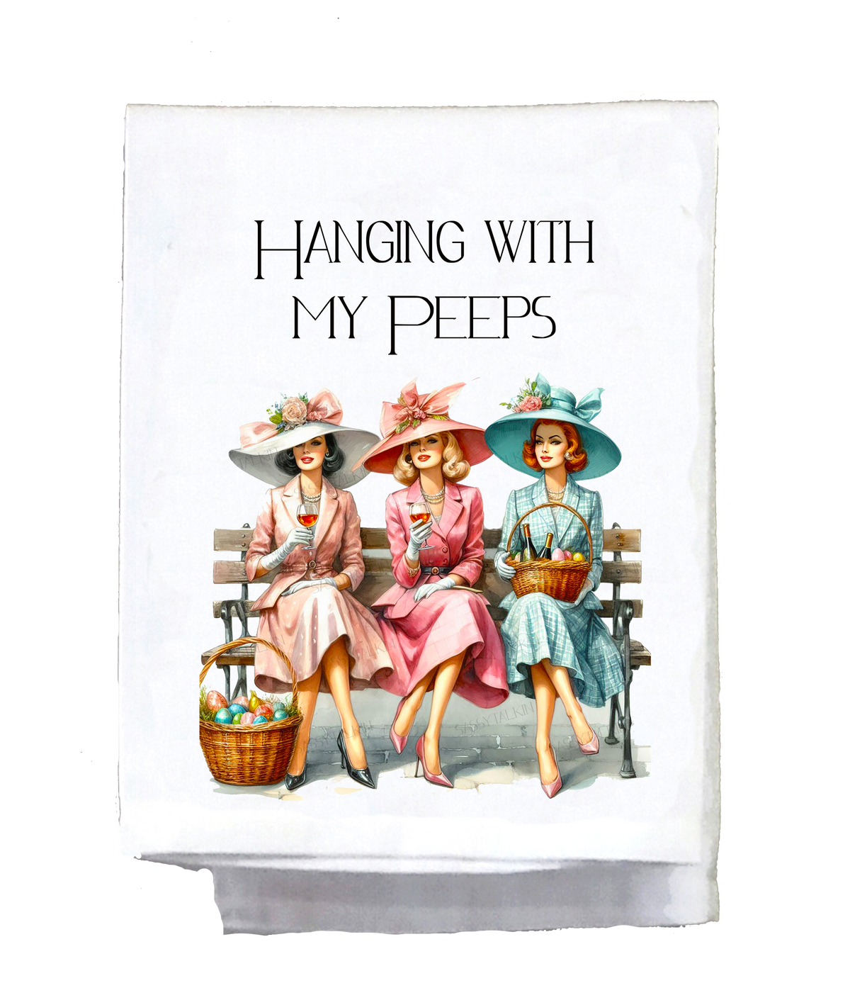 Sassy Girl, Easter, Hanging with my peeps