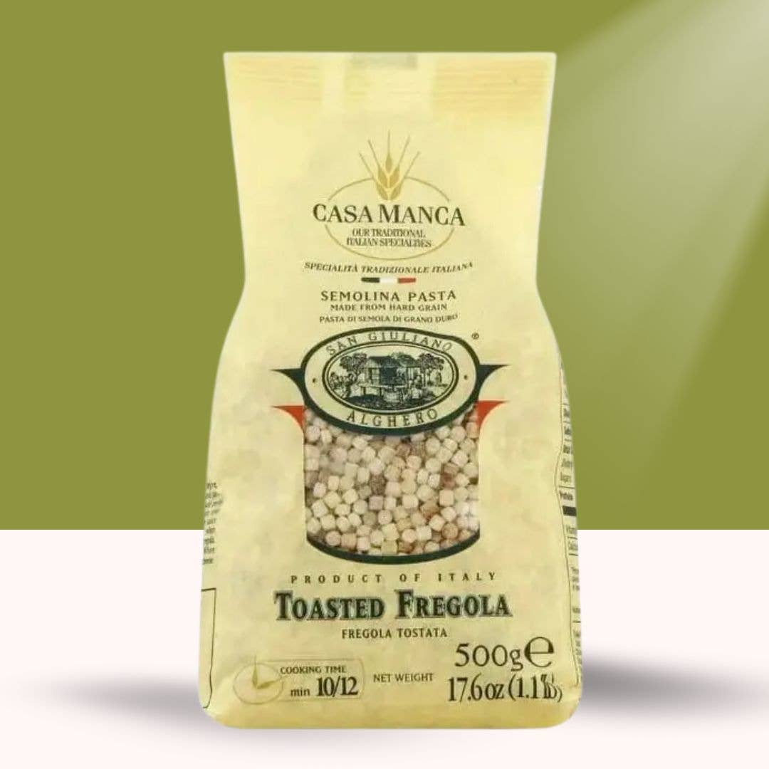 Casa Manca San Giuliano Toasted  Fregola Sarda Pasta 17.6oz