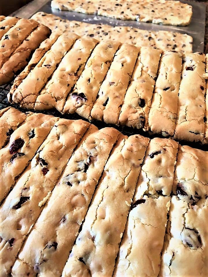 Orange Cranberry Biscotti: NO RETAIL DISPLAY BOX