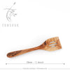 Olive Wood Slotted Spatula, Handmade