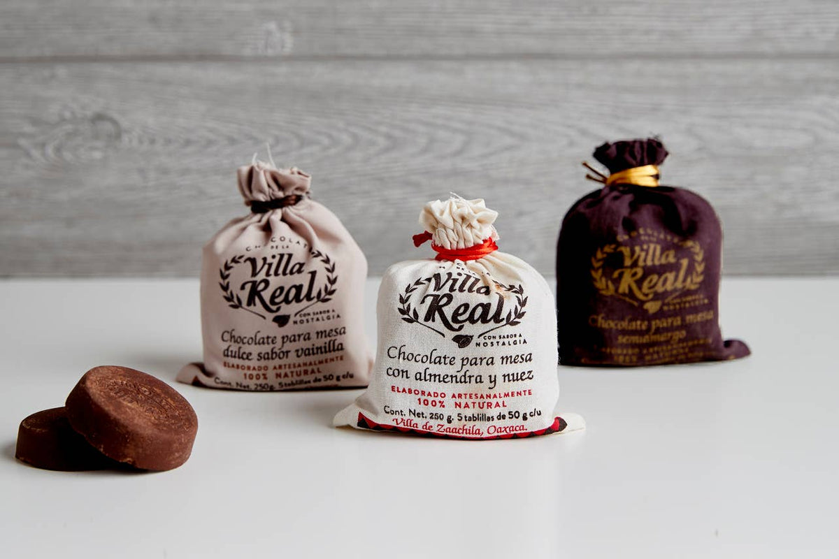 Villa Real Mexican Hot Chocolate: Almond / Small - 5 Discs