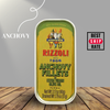 Rizzoli Anchovy Fillets in Olive Oil Tin 3.17 oz (90 g)