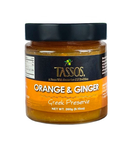 Orange & Ginger Greek Preserve