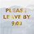 Foil Beverage Napkins - Please leave by 9:00