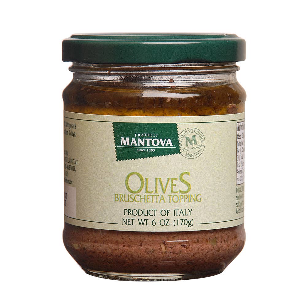 Mantova Olive Bruschetta, 6 oz.