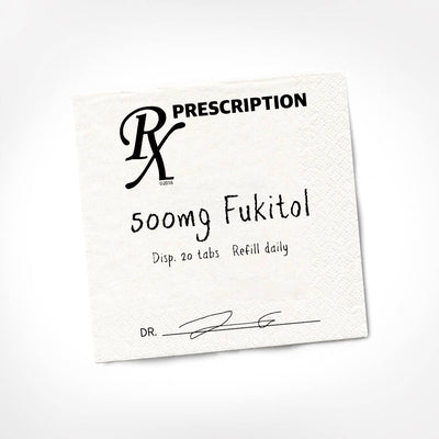 Fukitol Rx COCKTAIL NAPKIN