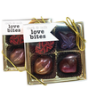 Love bites - 4pc Dark & Milk Valentine's Day Chocolates