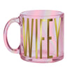 Single-Wall Glass Mug - Wifey