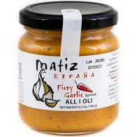 Matiz Fiery All I Oli Garlic Spread