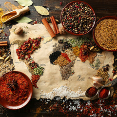 OVER 100+ FRESH SPICES